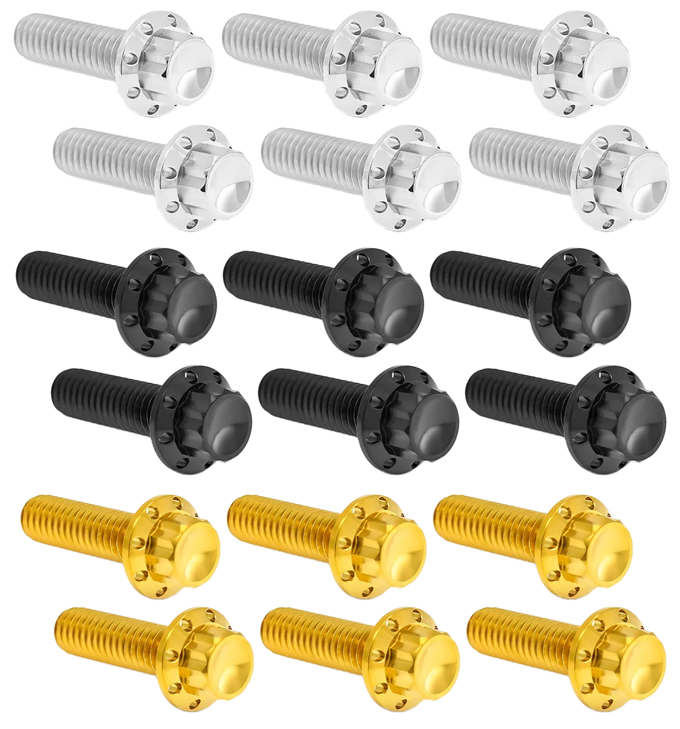 TRANSMISSION TOP COVER TITANIUM 12-POINT BOLT KITS - view 3