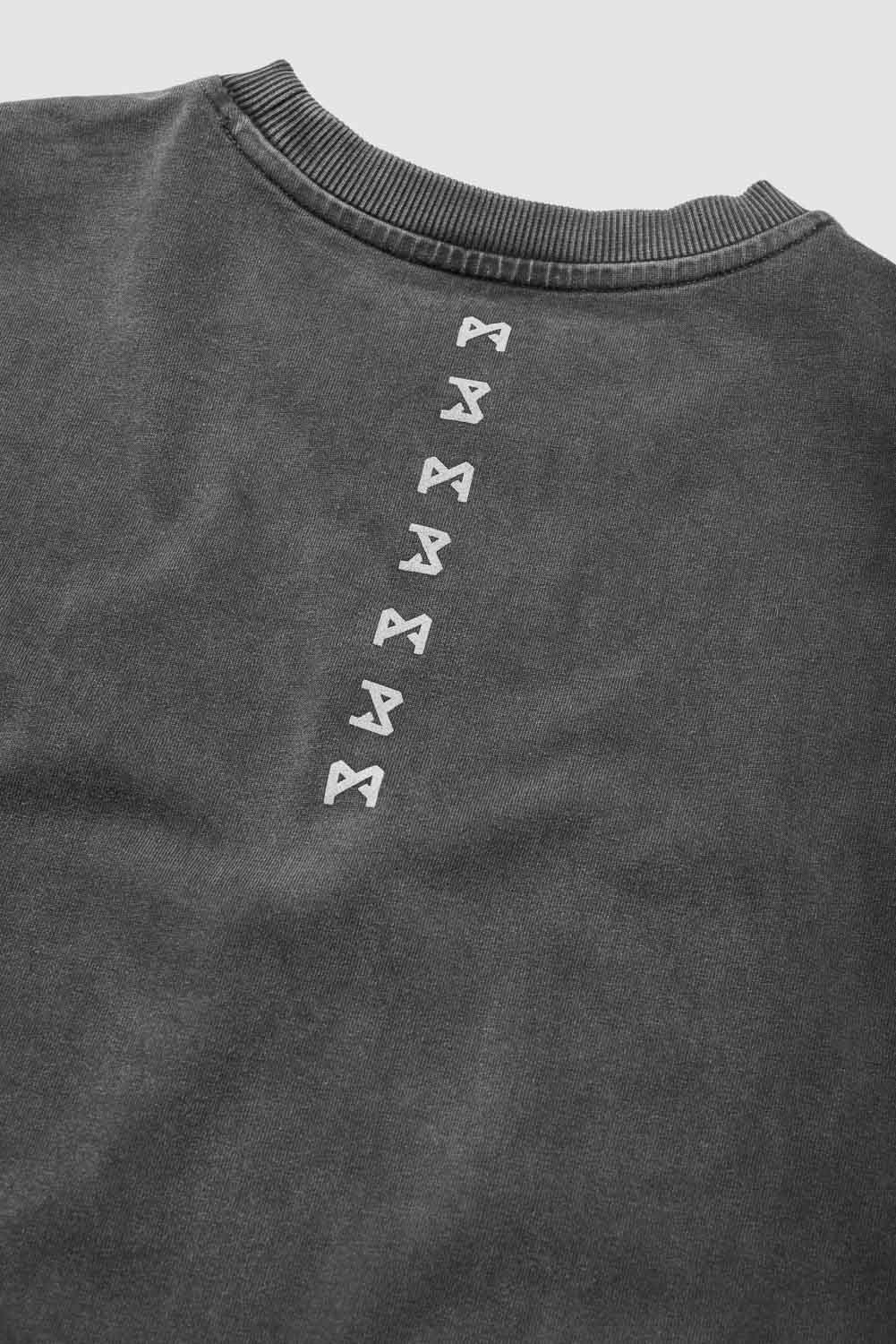 ALEX RUNA – ACID Washed Oversized T-Shirt for Bikers, Unisex