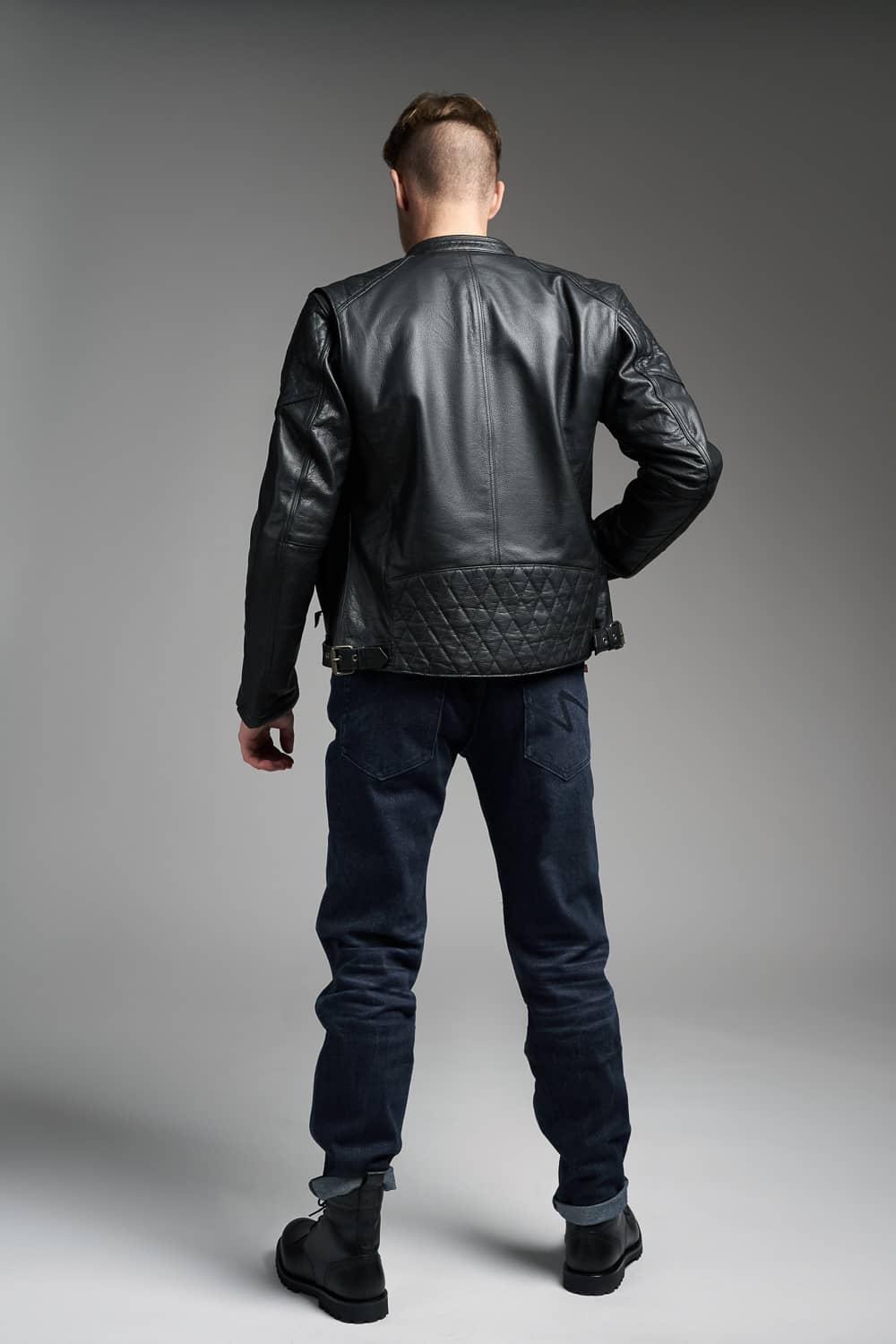 ARNIE SLIM BLUE - Men's Slim-fit Motorcycle Jeans Armalith