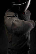 COMMANDO UH BLACK Men's Light-Weight Motorcycle Jacket