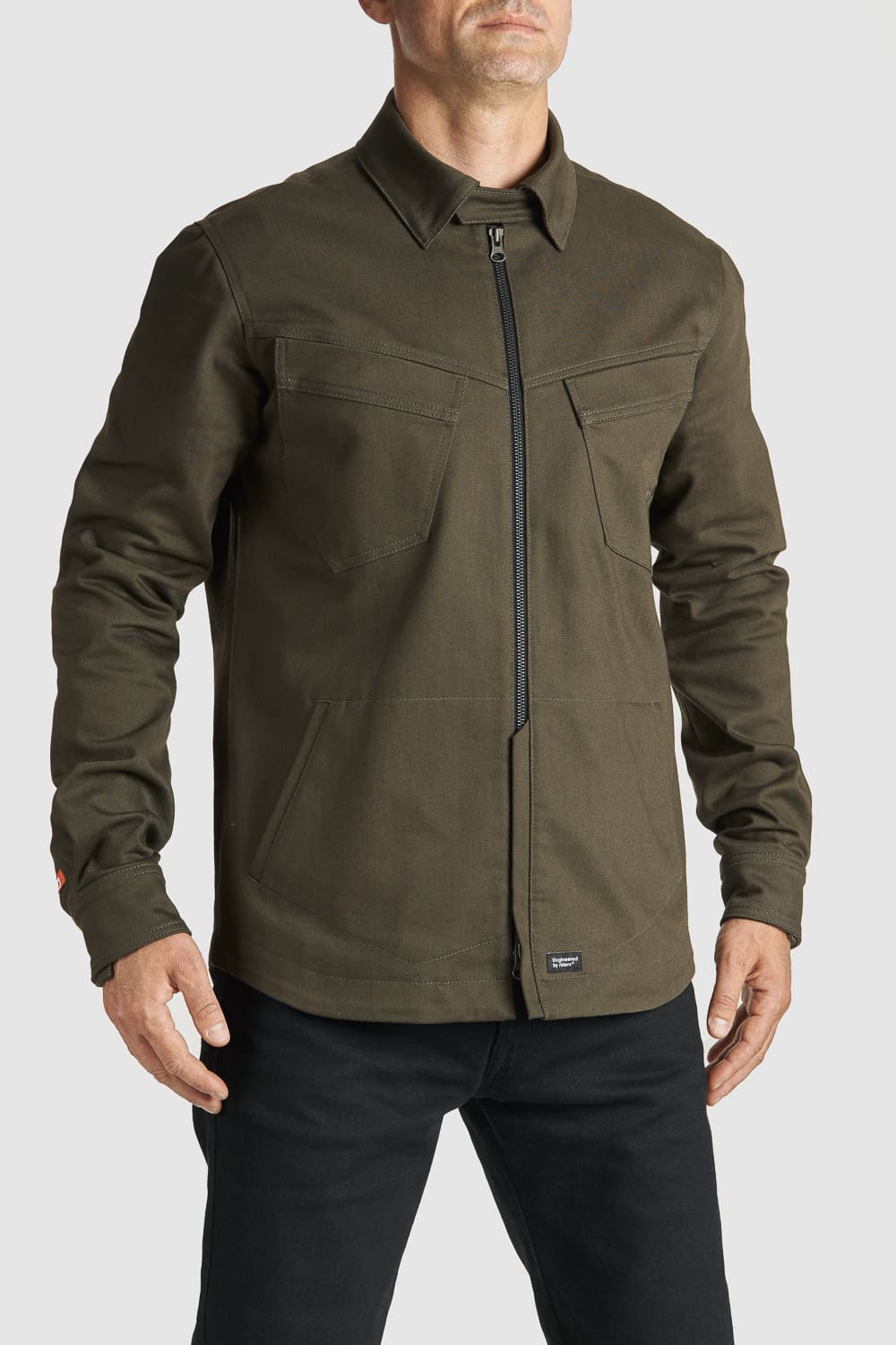 CAPO COR 02 – Motorcycle Shirt for Men Slim-Fit Cordura