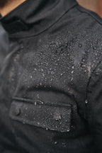 M65 WP JACKET BLACK Slim-Fit Waterproof Motorcycle Jacket
