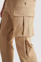 DESERT CARGO BEIGE - Motorcycle Jeans for Men with Chino Style Cordura
