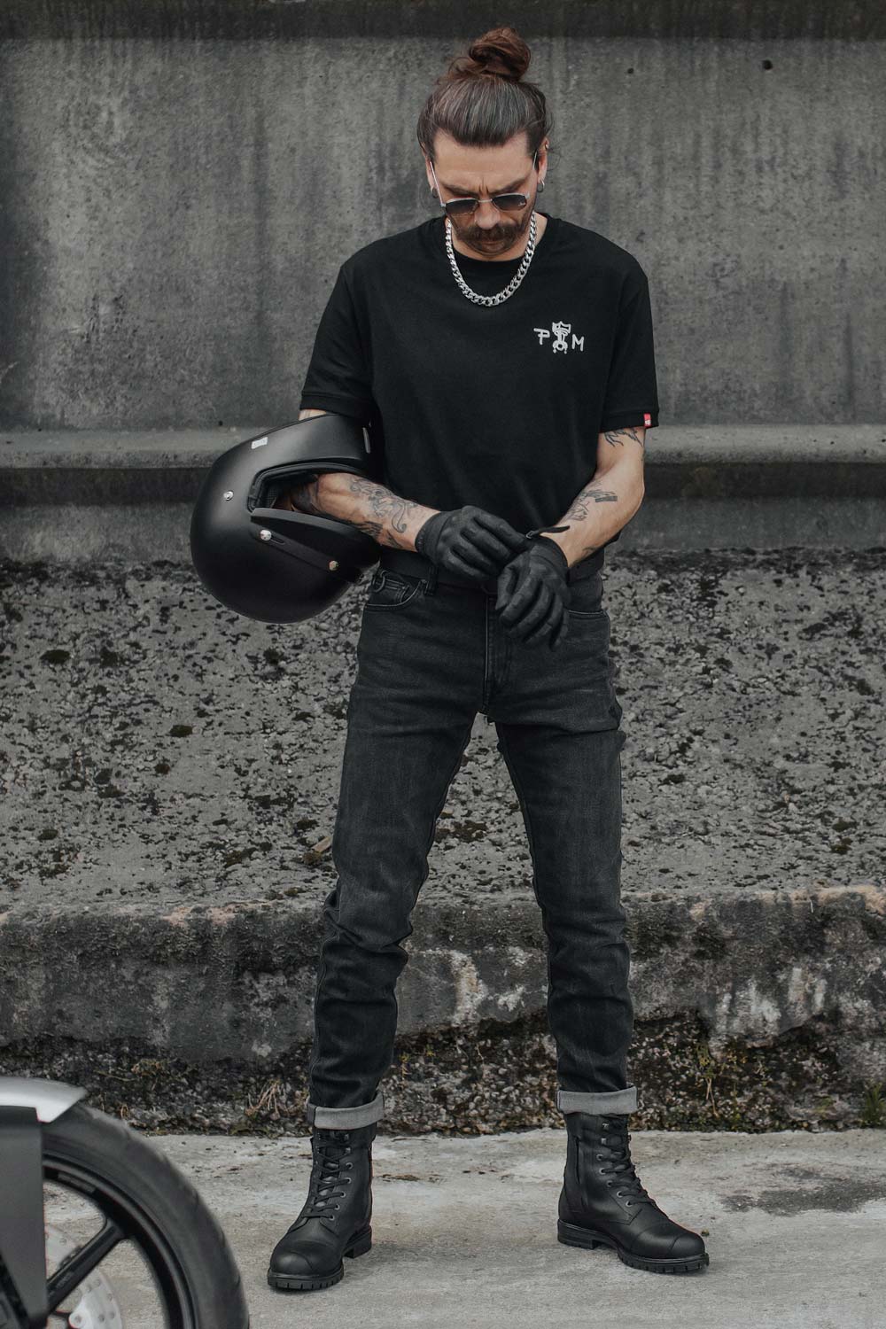 ROBBY ARM 01 - Men's Slim-fit Motorcycle Jeans ARMALITH