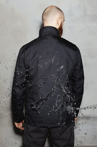 M65 WP JACKET BLACK Slim-Fit Waterproof Motorcycle Jacket