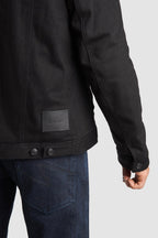 HUSKY JACKET BLACK – Sherpa Trucker Motorcycle Jacket Unisex