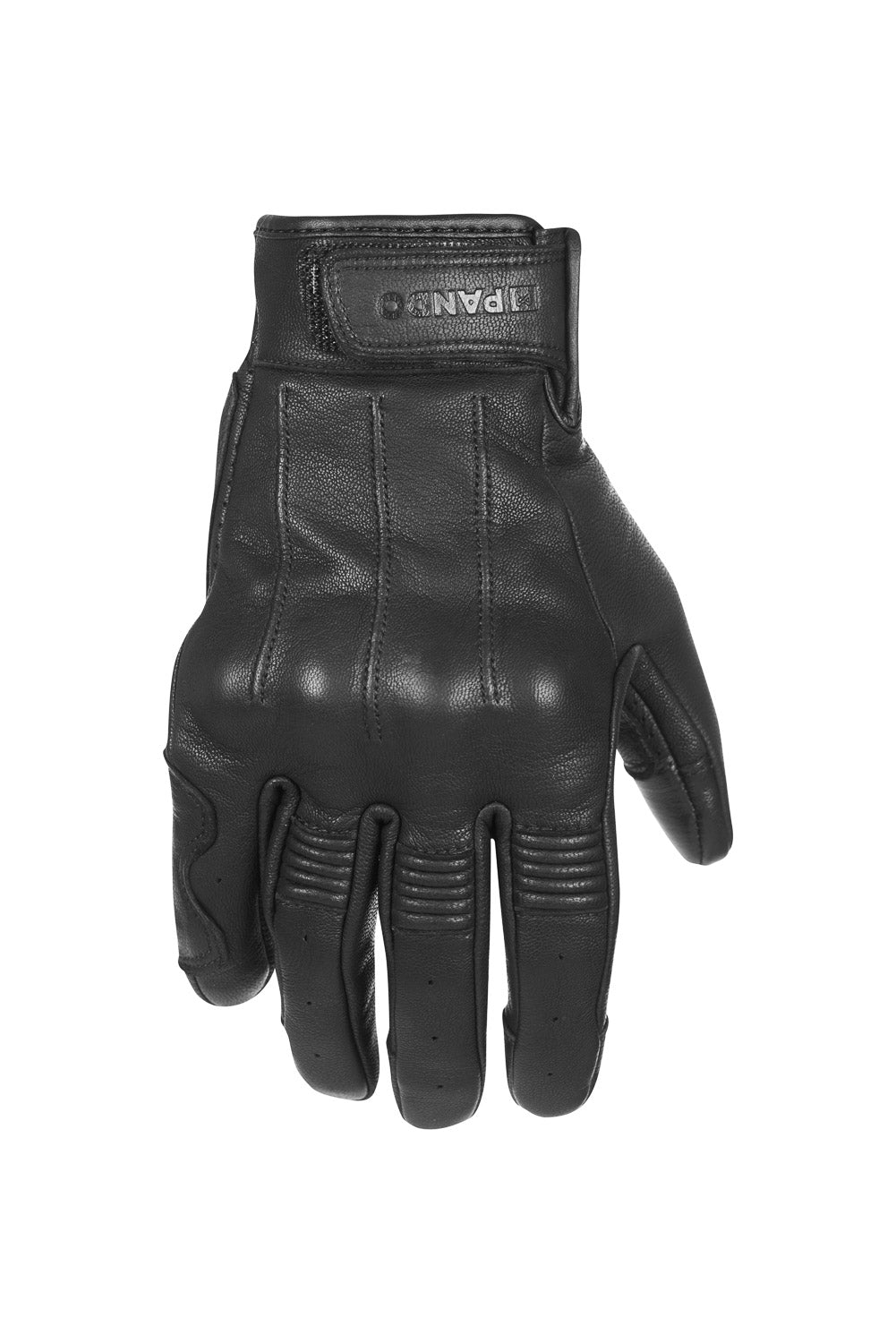 IVY BLACK - Leather Summer Motorcycle Gloves