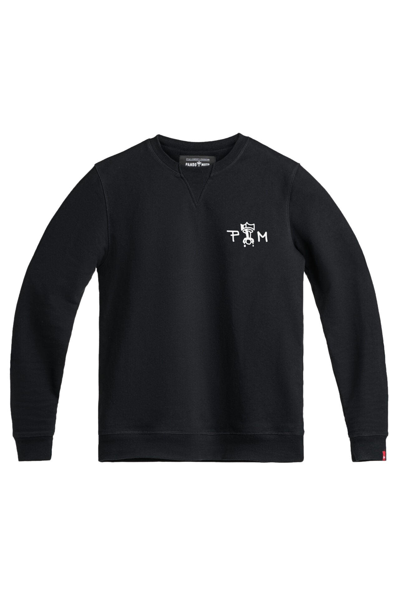 JOHN SKULL 01 - Biker Sweatshirt Regular Fit,  Unisex