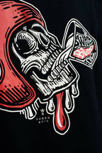 JOHN SKULL 01 - Biker Sweatshirt Regular Fit,  Unisex