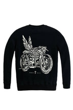 JOHN WING 01 - Biker Sweatshirt Regular Fit,  Unisex