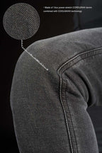 Kaya Slim Grey - Women Motorcycle Jeans Skinny-Fit Armalith