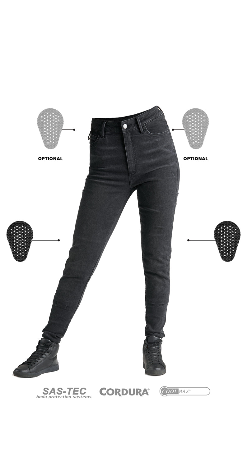 KUSARI COR 01 – Women Motorcycle Jeans Skinny-Fit Cordura