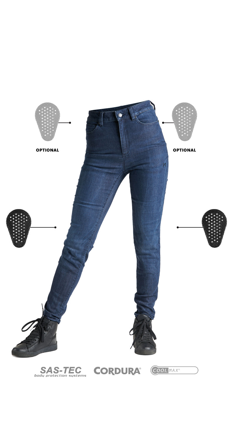 KUSARI COR 03 – Women Motorcycle Jeans Skinny-Fit Cordura