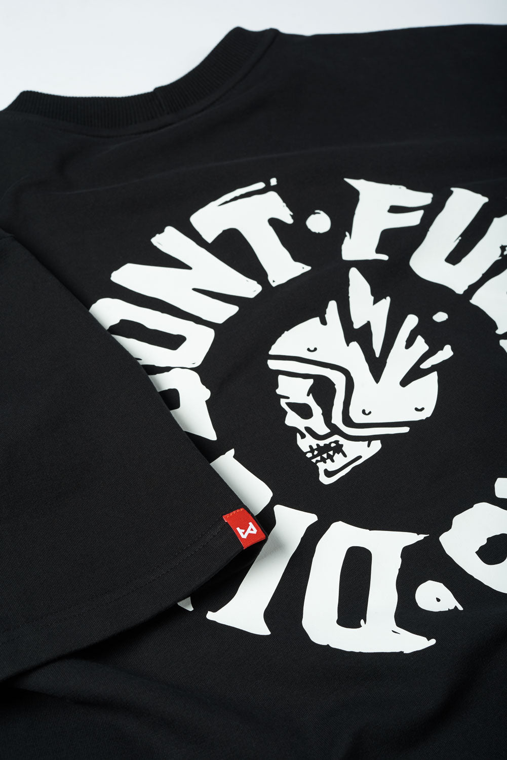 LUKE DON'T DIE BLACK – Oversized T-Shirt for Bikers, Unisex