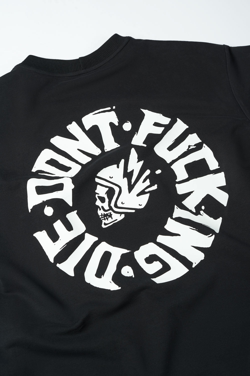 LUKE DON'T DIE BLACK – Oversized T-Shirt for Bikers, Unisex