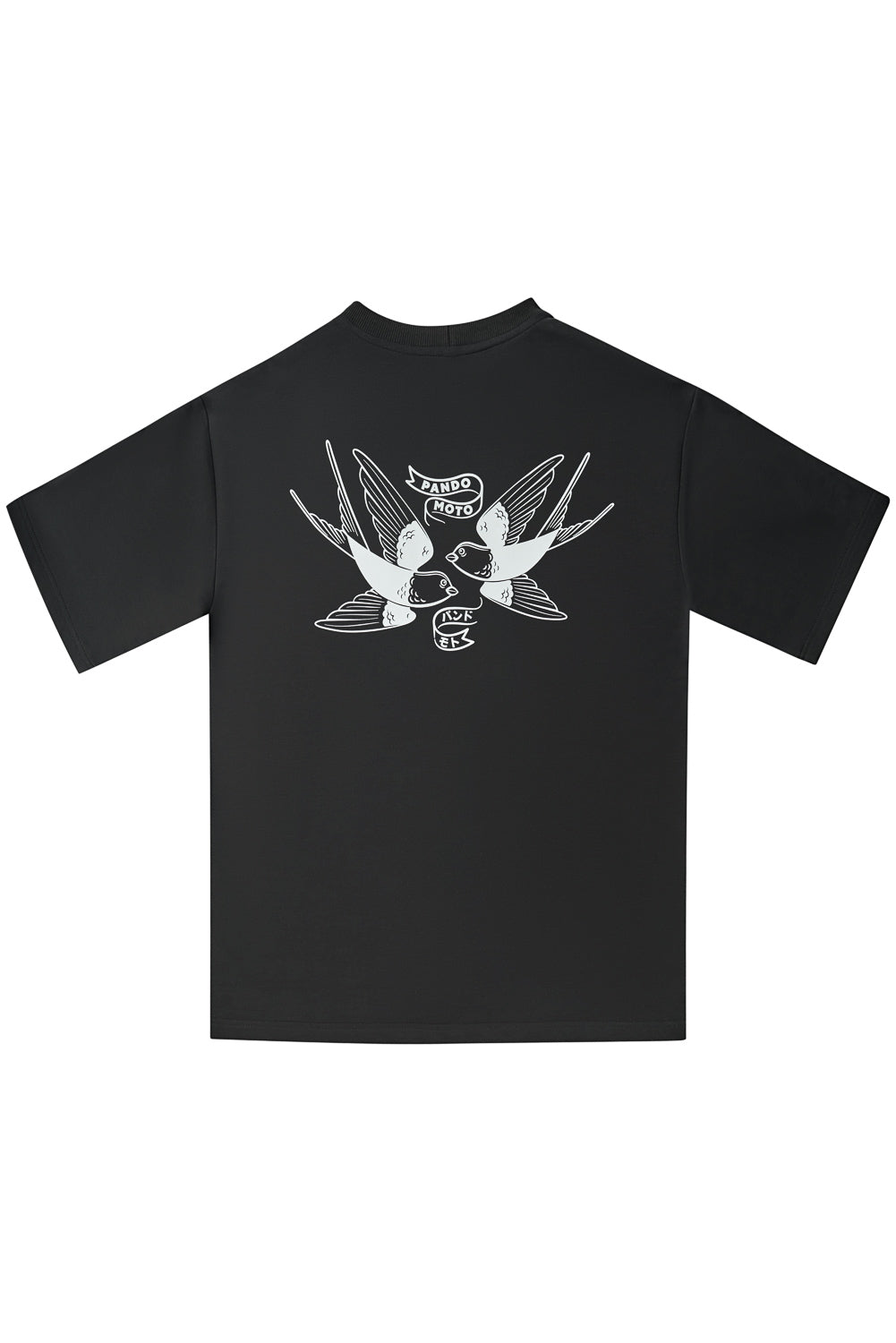 LUKE TOKYO BLACK – Oversized T-Shirt for Bikers, Unisex