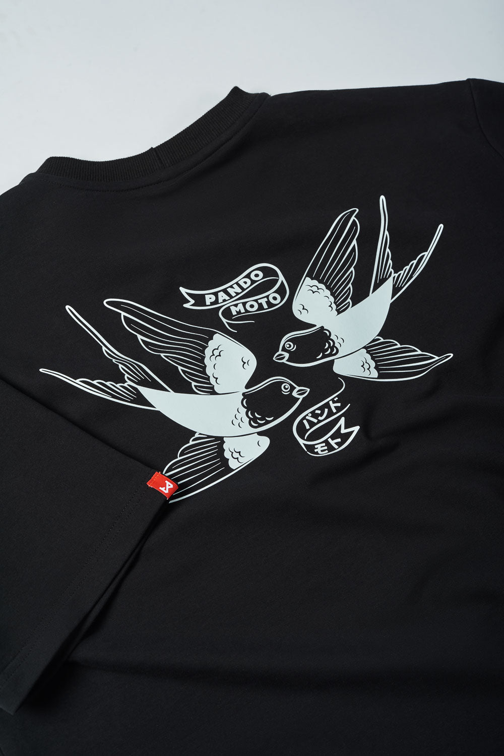 LUKE TOKYO BLACK – Oversized T-Shirt for Bikers, Unisex