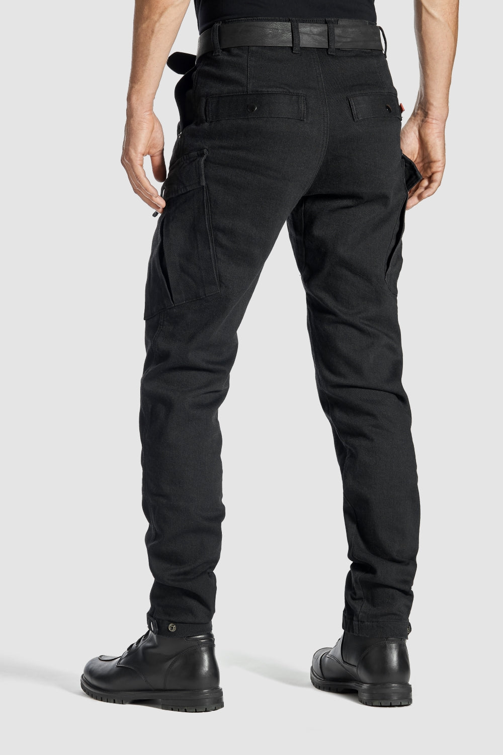 MARK BLACK AAA – Cargo Style Motorcycle Jeans for Men with Cordura and Balistex Secondary image