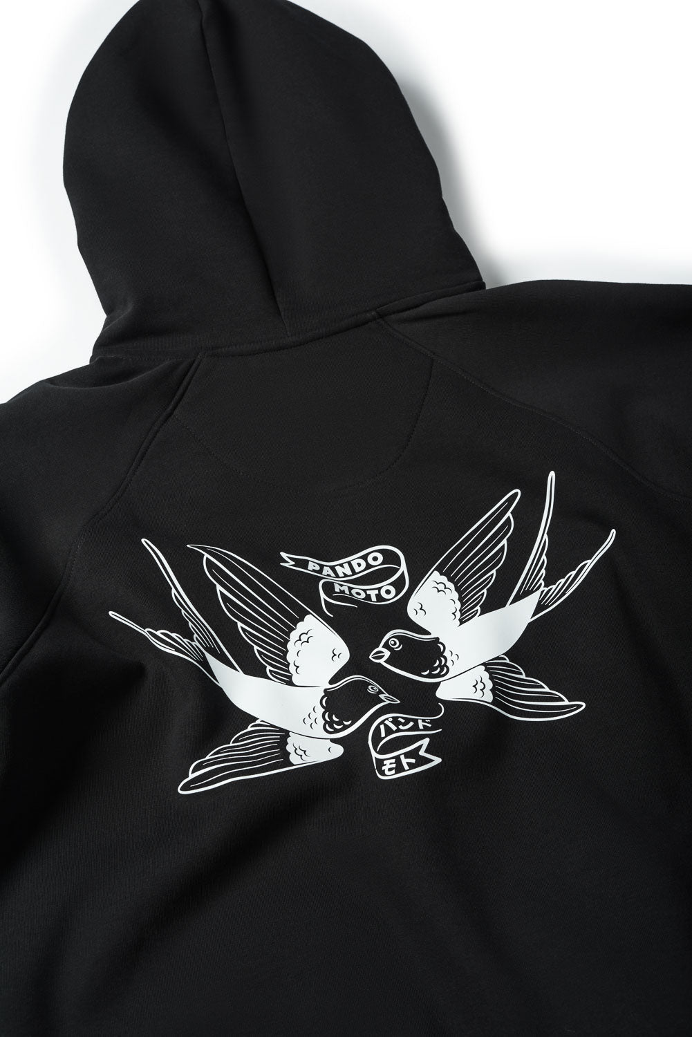 MAX TOKYO BLACK – Oversized Biker Hoodie, Unisex