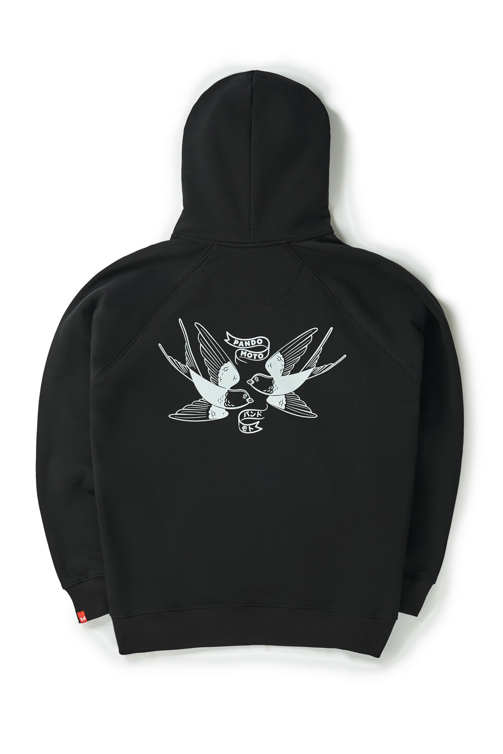 MAX TOKYO BLACK – Oversized Biker Hoodie, Unisex