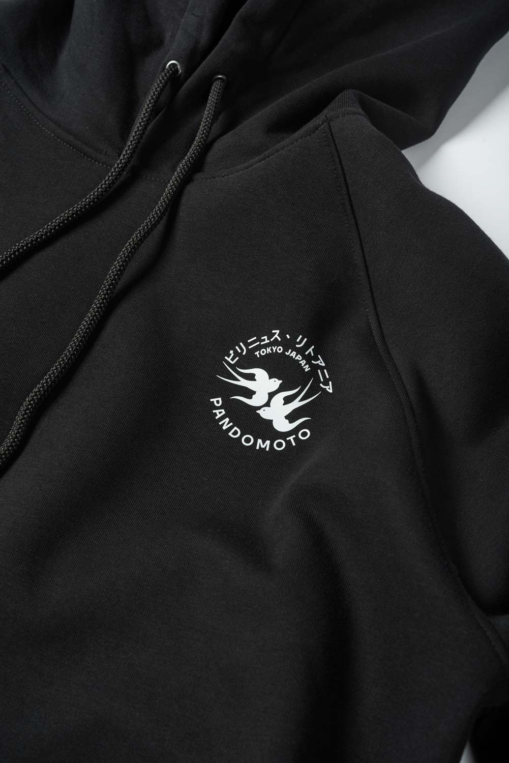 MAX TOKYO BLACK – Oversized Biker Hoodie, Unisex