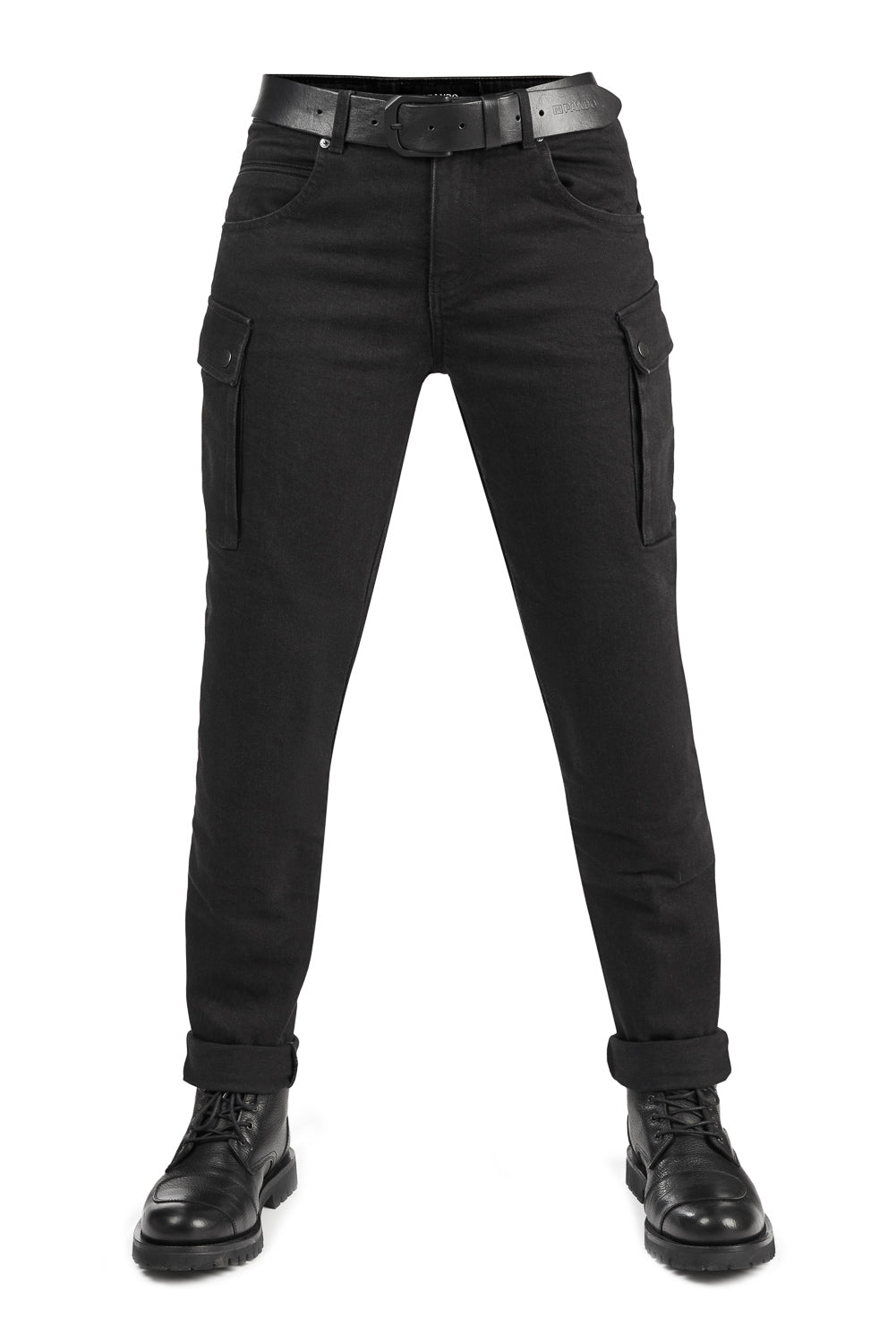 MILA CARGO BLACK – Motorcycle Jeans for Women with Chino Style Cordura