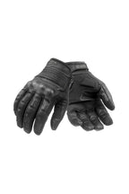 ONYX BLACK - Leather Motorcycle Gloves