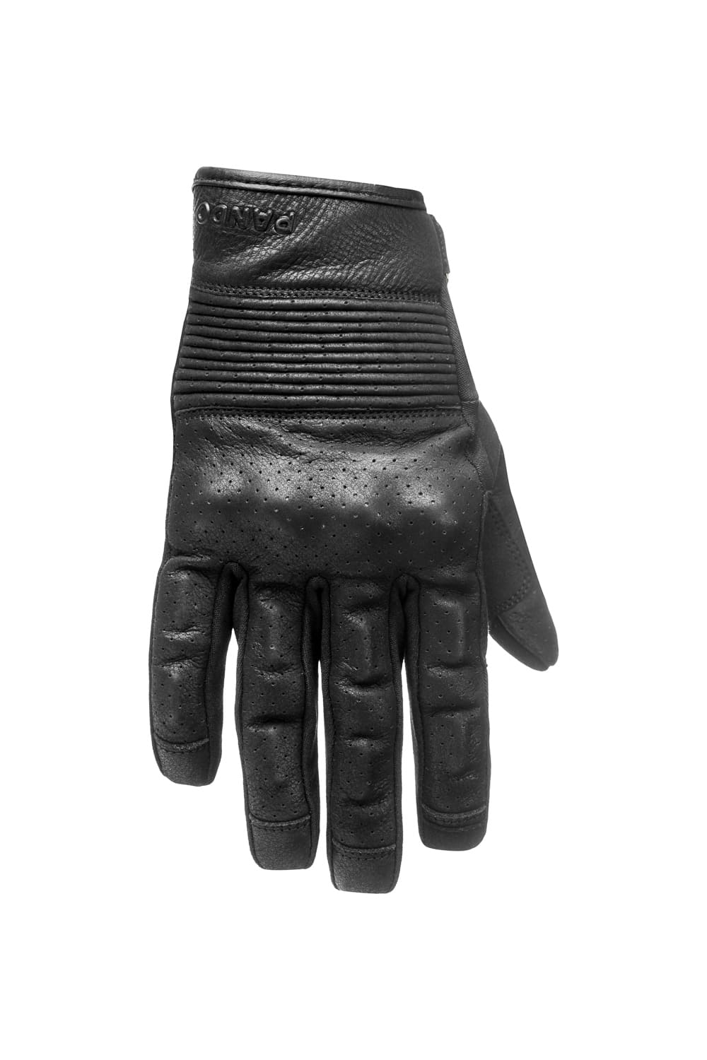 ONYX BLACK - Leather Motorcycle Gloves