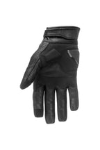 ONYX BLACK - Leather Motorcycle Gloves