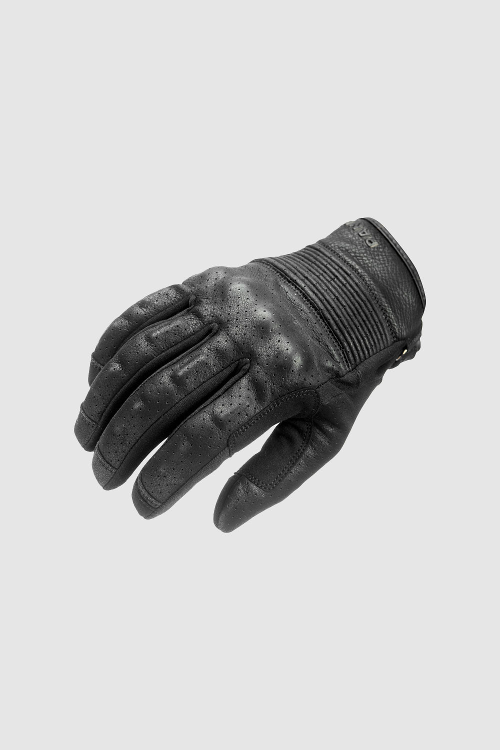 ONYX BLACK - Leather Motorcycle Gloves