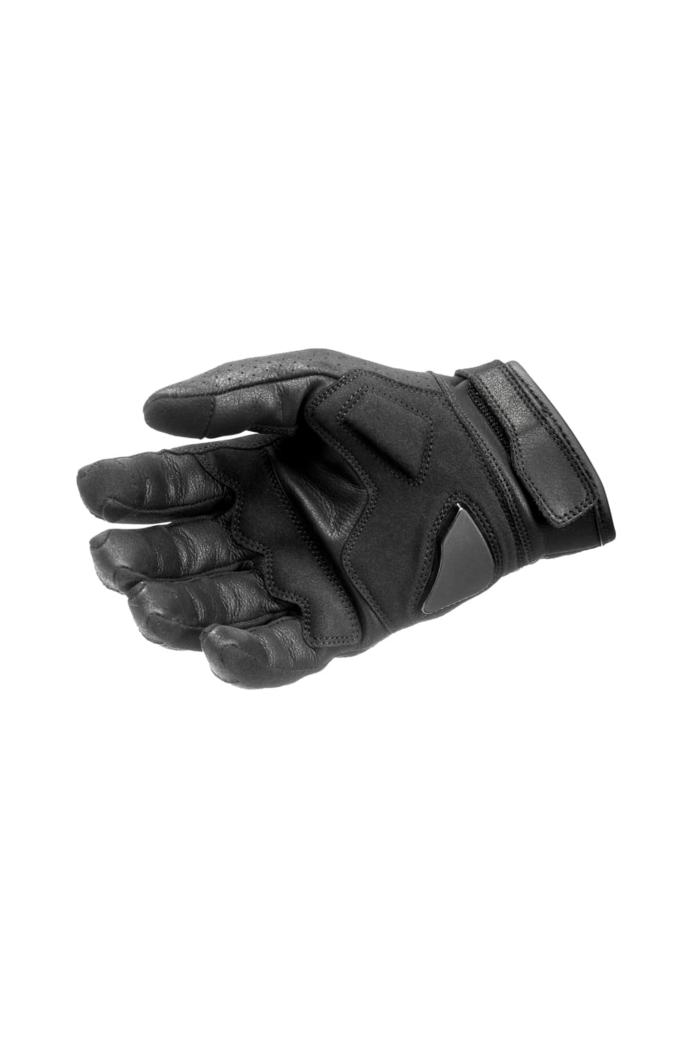 ONYX BLACK - Leather Motorcycle Gloves