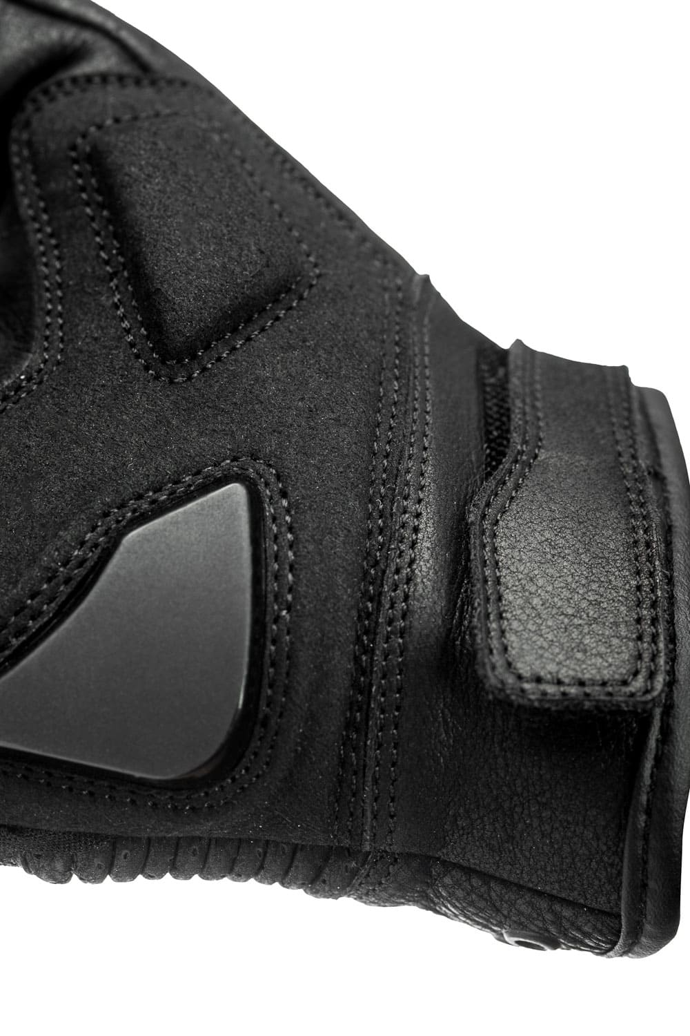 ONYX BLACK - Leather Motorcycle Gloves