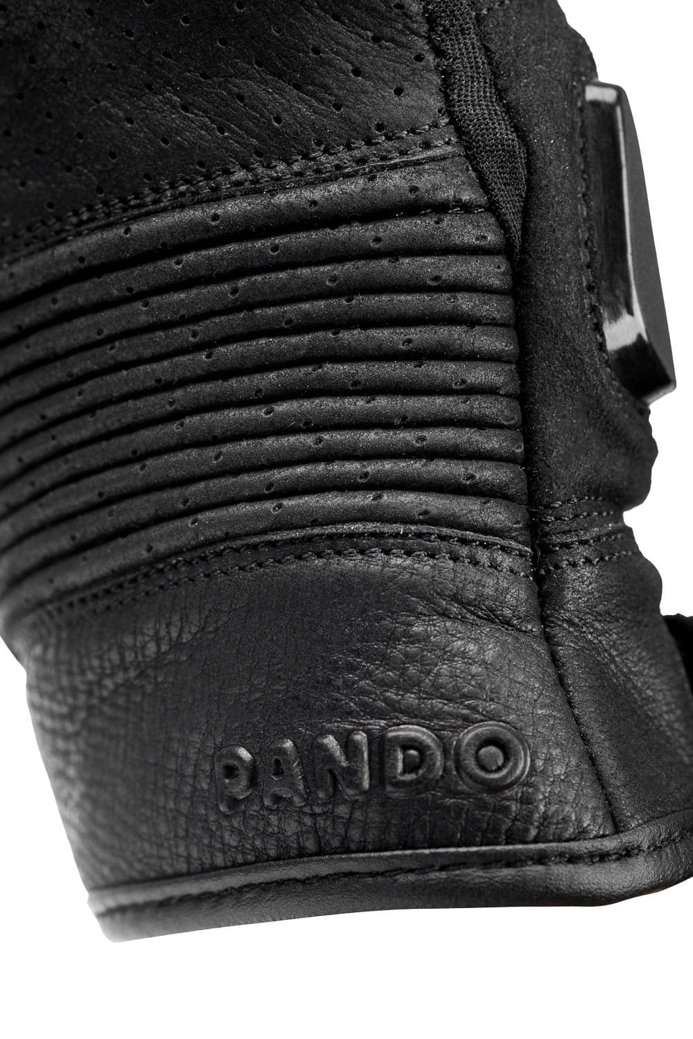 ONYX BLACK - Leather Motorcycle Gloves