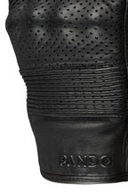 ONYX BLACK 02 – Leather Motorcycle Gloves
