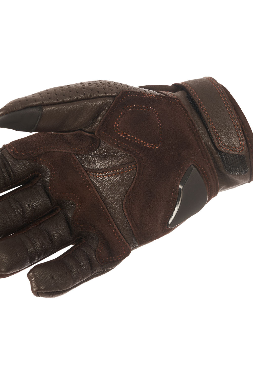ONYX BROWN 02 – Leather Motorcycle Gloves