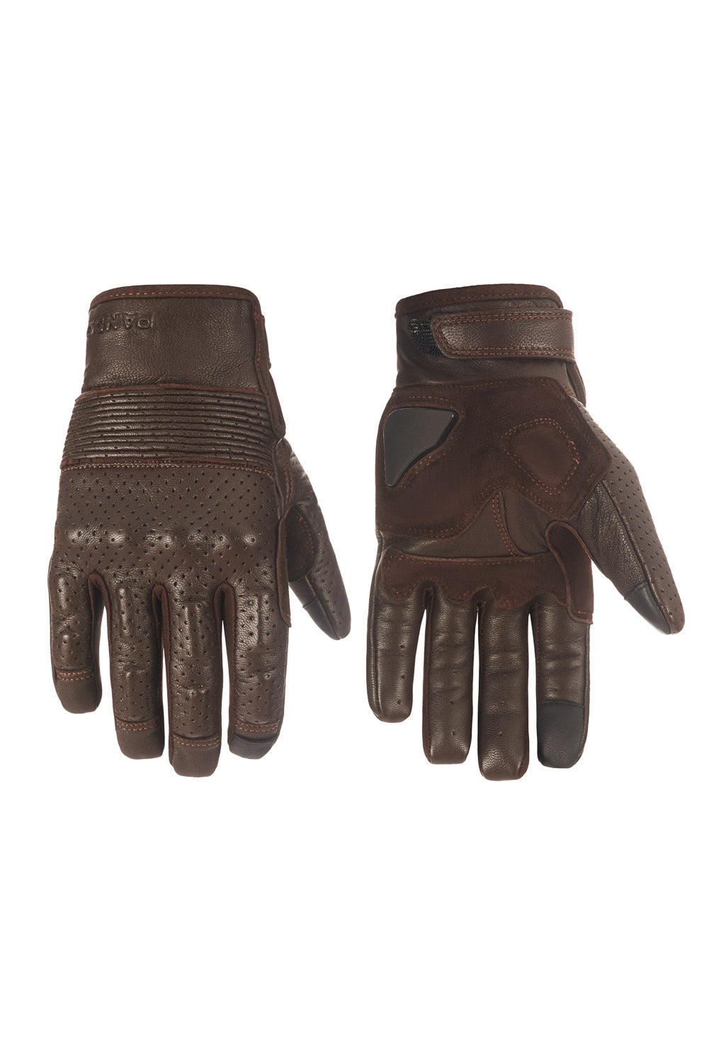 ONYX BROWN 02 – Leather Motorcycle Gloves