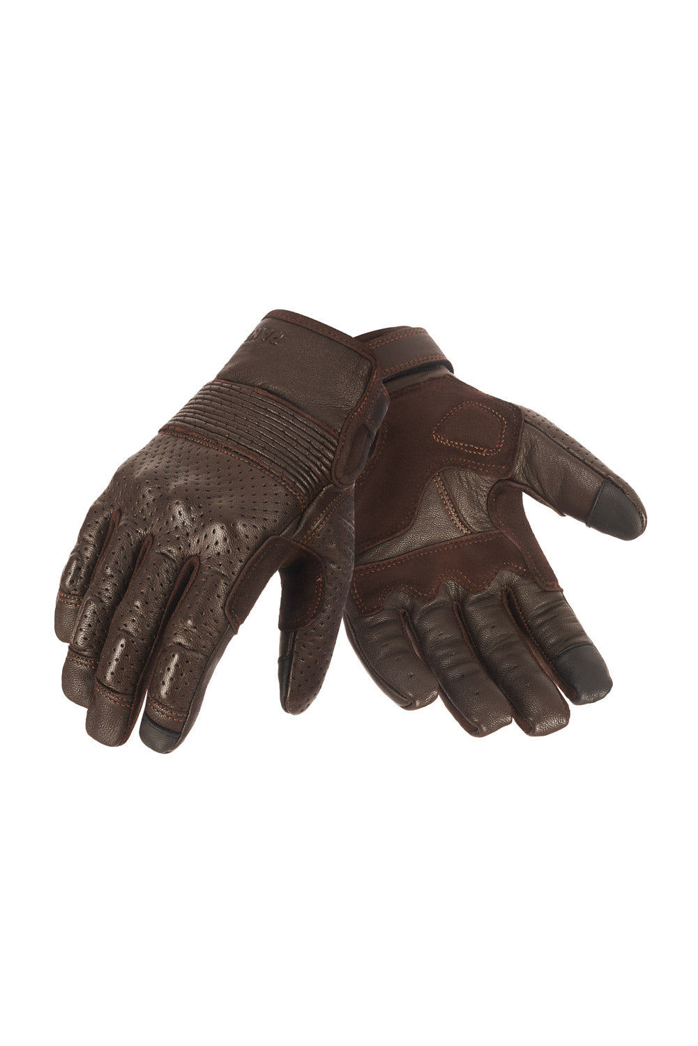 ONYX BROWN 02 – Leather Motorcycle Gloves