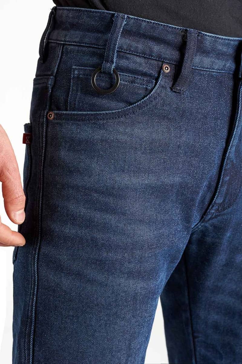 ARNIE SLIM BLUE - Men's Slim-fit Motorcycle Jeans Armalith