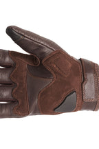ONYX BROWN - Leather Motorcycle Gloves