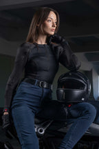 KUSARI COR 02 – Women Motorcycle Jeans Skinny-Fit Cordura