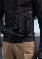 POUCH BLACK - Rugged Motorcycle Pouch Made from Cordura