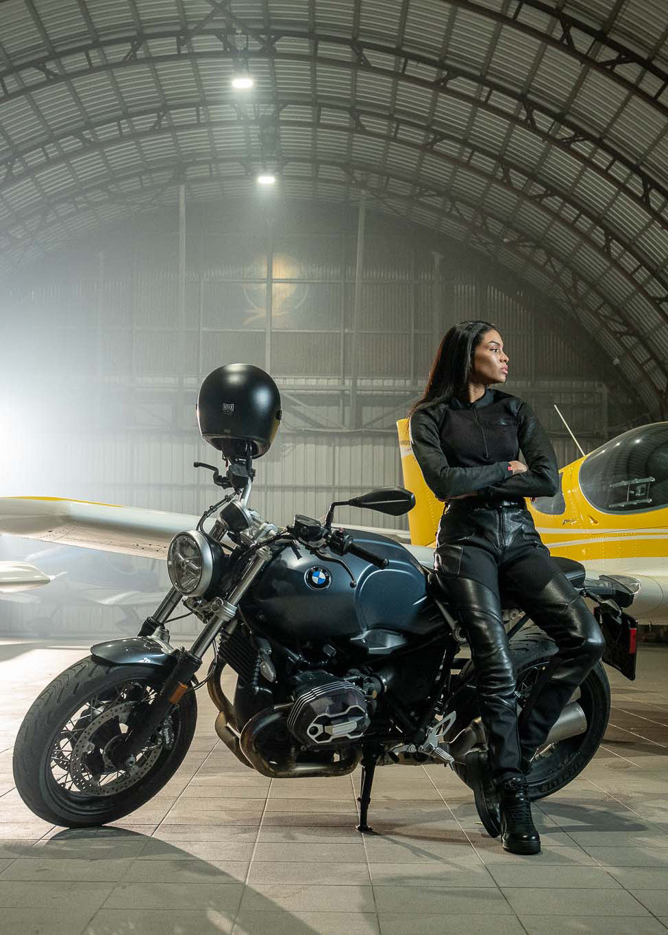 BIA BLACK – Protective motorcycle base layer / body