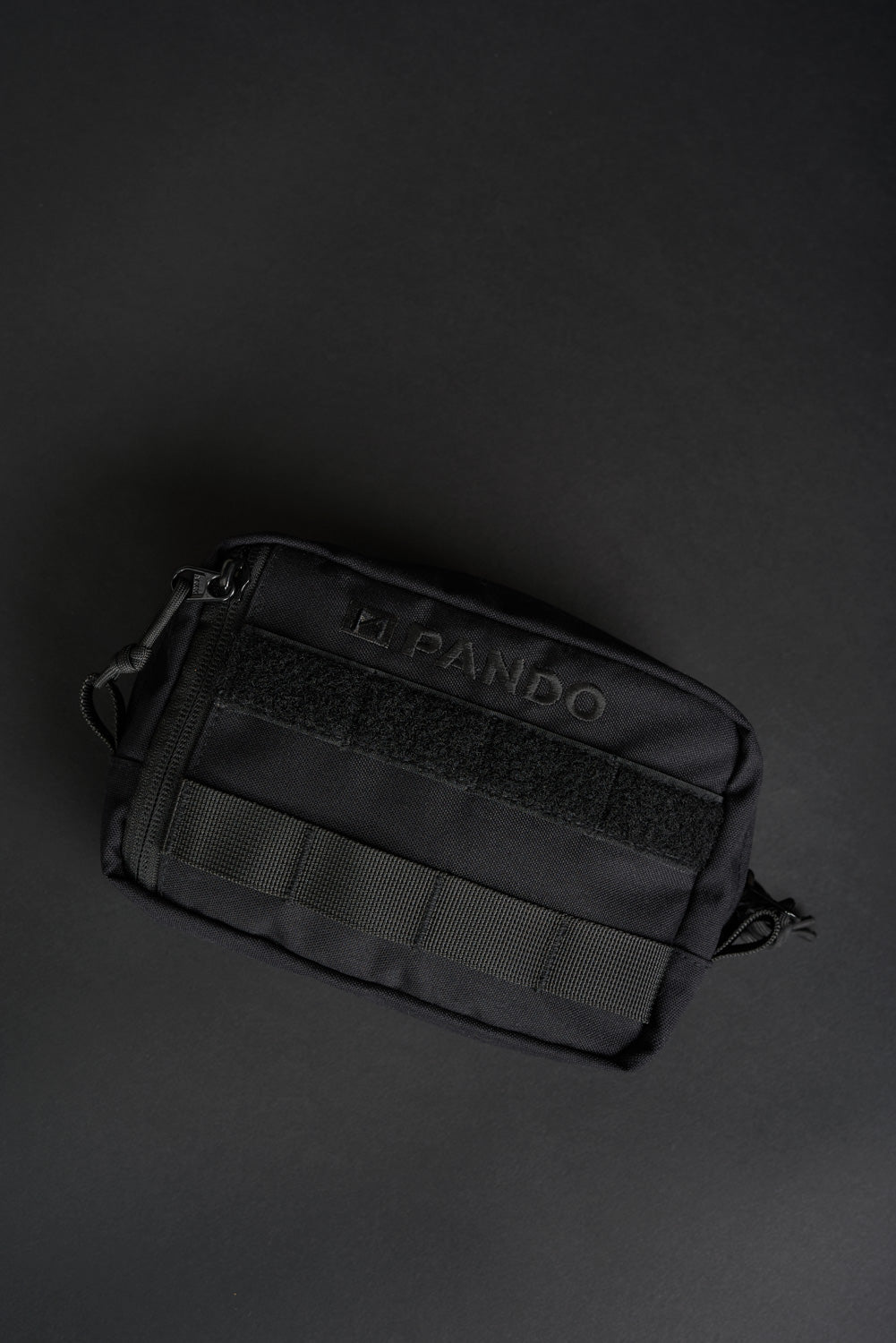 POUCH BLACK - Rugged Motorcycle Pouch Made from Cordura
