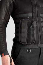 POUCH BLACK - Rugged Motorcycle Pouch Made from Cordura