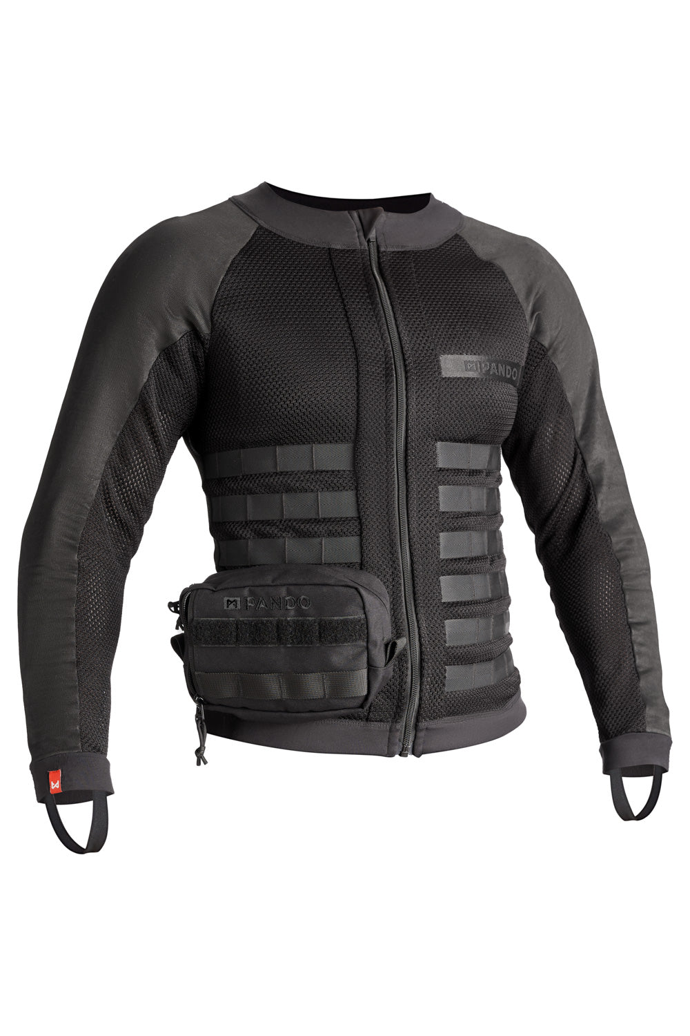 POUCH BLACK - Rugged Motorcycle Pouch Made from Cordura