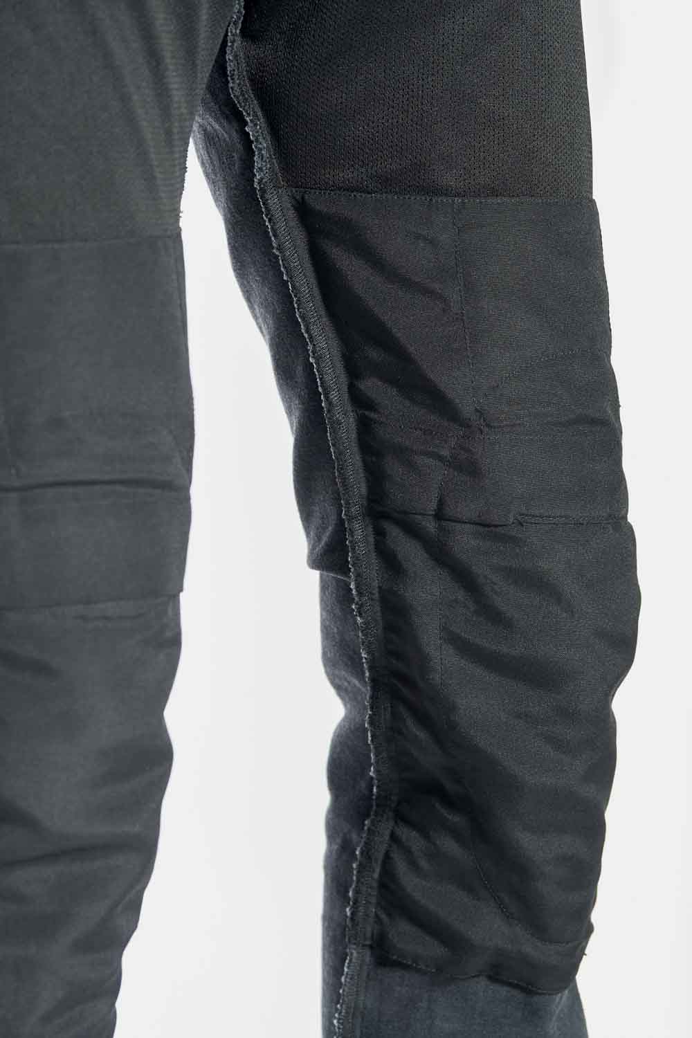 ROBBY SLIM BLACK - Motorcycle Jeans Men's Slim-Fit Cordura