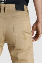 ROBBY SLIM BEIGE – Motorcycle Jeans Men's Slim-Fit Cordura