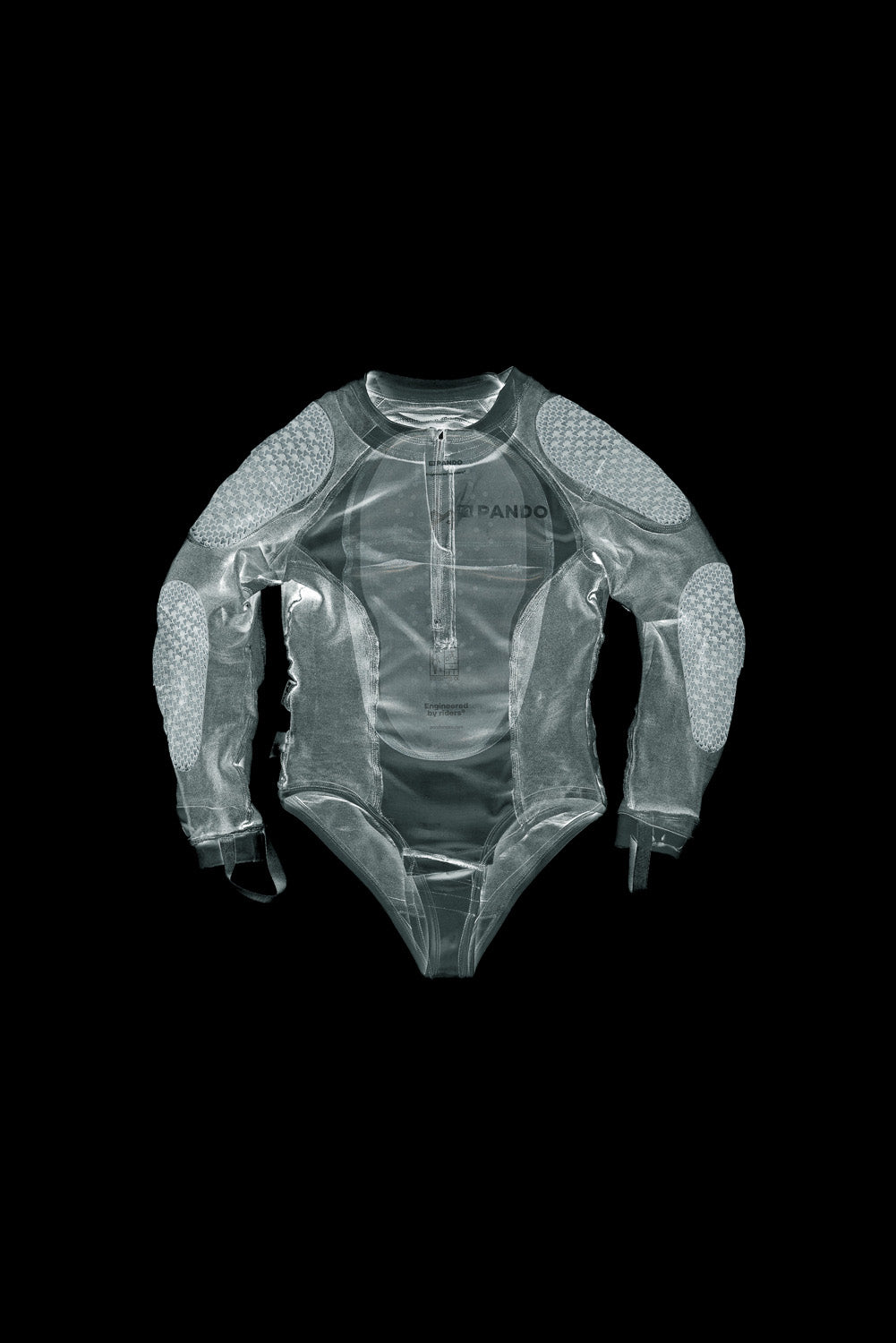 SHELL WW BLACK 02 - Protective motorcycle base layer / body