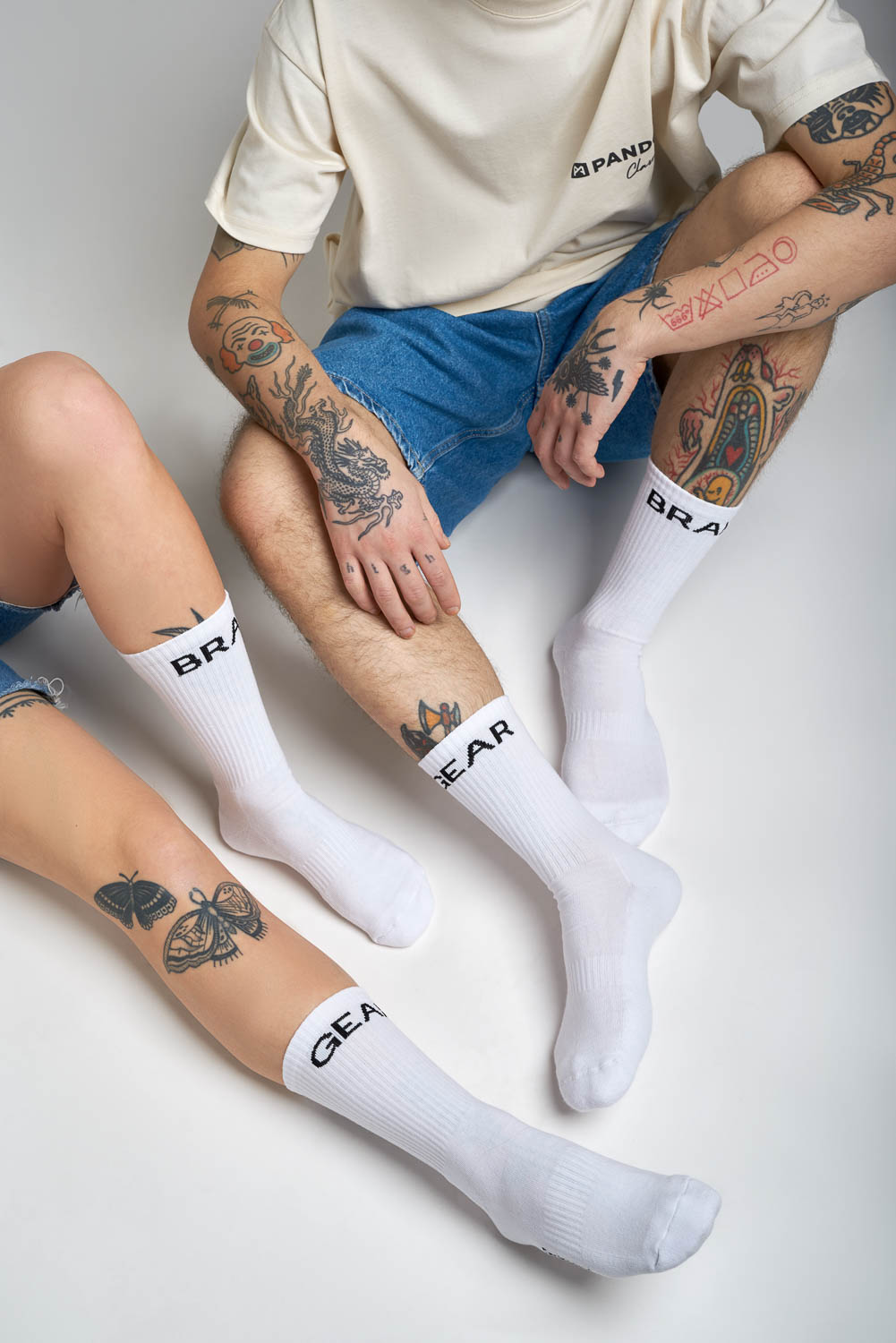 MOTORCYCLE SOCKS - black lifestyle socks BRAKE