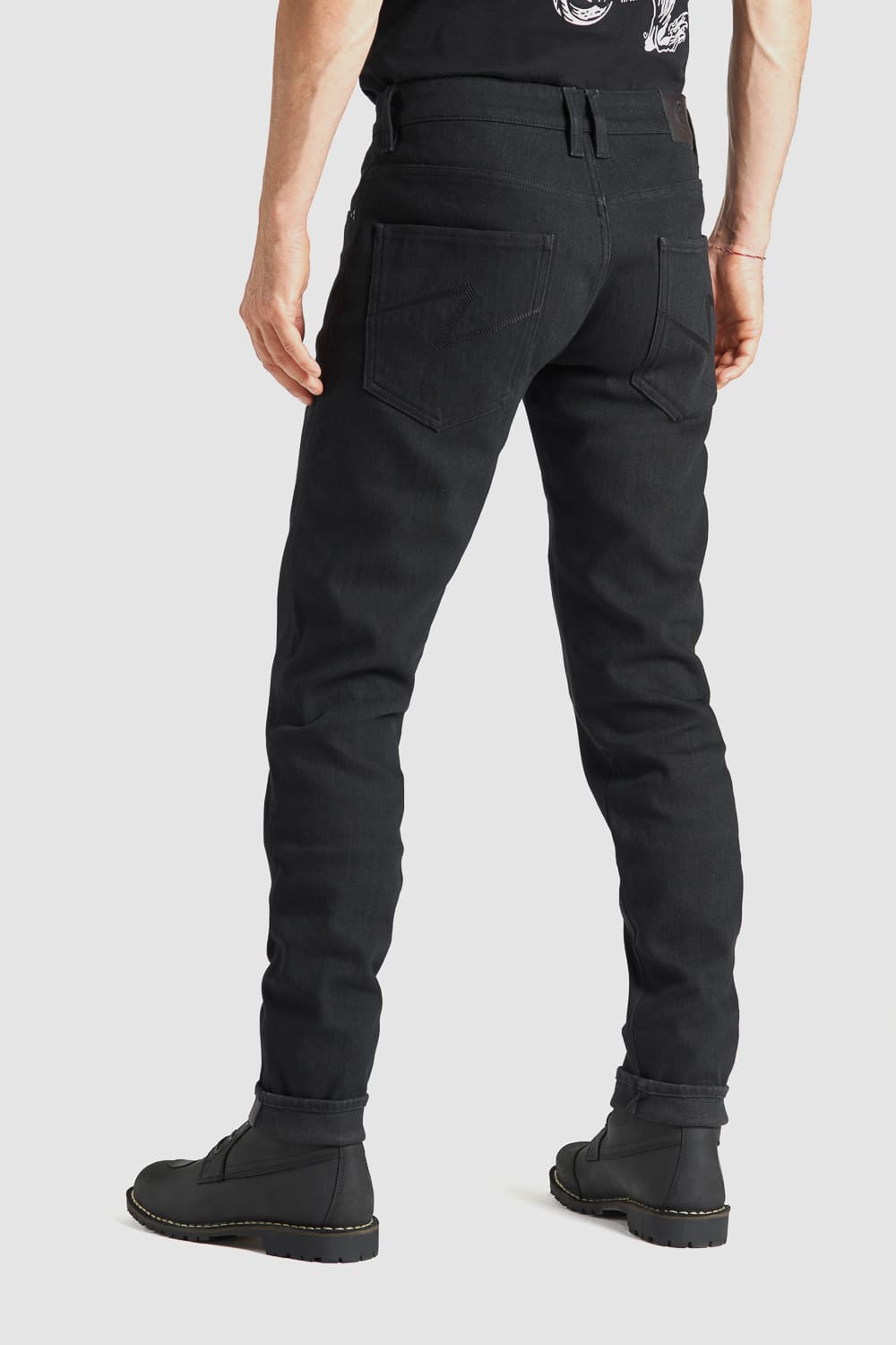 STEEL BLACK 02 – Men's Motorcycle Jeans Slim-Fit Dyneema